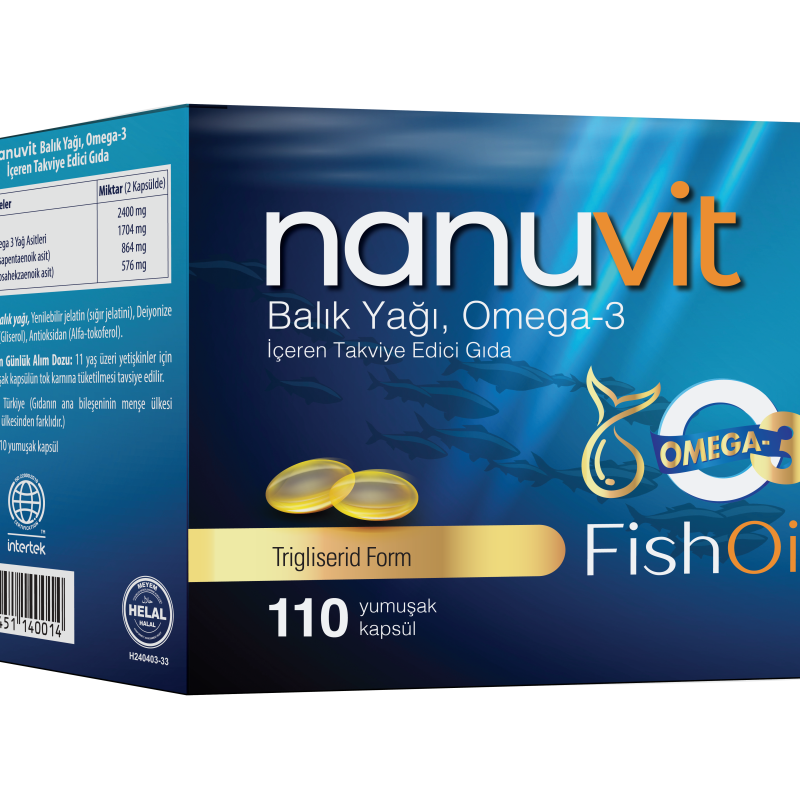 Nanuvit Balık Yağı 110 Kapsül